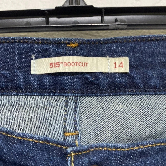 Levi's 515 Bootcut Dark Wash Jeans - Picture 6 of 10